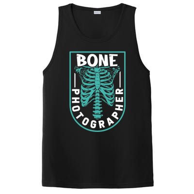 Bone Photographer - Funny Radiology Technician XRay PosiCharge Competitor Tank