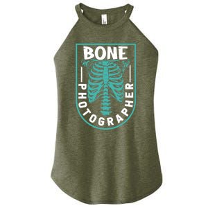 Bone Photographer - Funny Radiology Technician XRay Women’s Perfect Tri Rocker Tank