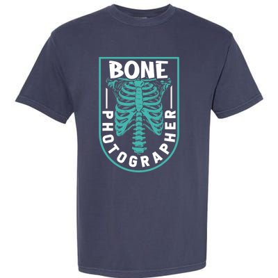 Bone Photographer - Funny Radiology Technician XRay Garment-Dyed Heavyweight T-Shirt