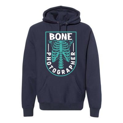 Bone Photographer - Funny Radiology Technician XRay Premium Hoodie