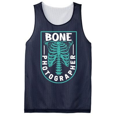 Bone Photographer - Funny Radiology Technician XRay Mesh Reversible Basketball Jersey Tank