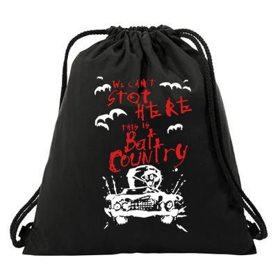 Birthday Present Fear And Loathing In Las Vegas Car Drawstring Bag