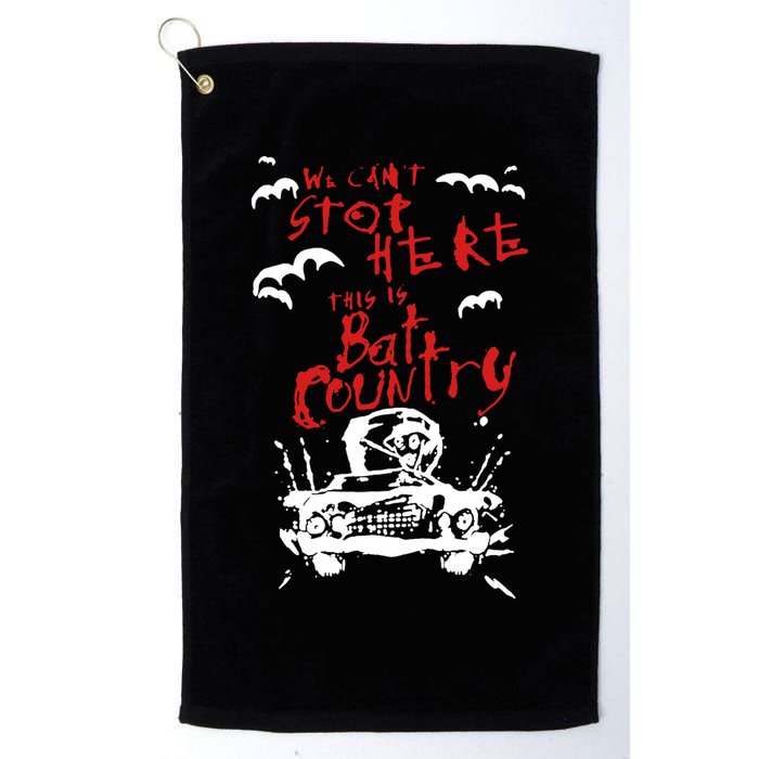 Birthday Present Fear And Loathing In Las Vegas Car Golf Towel