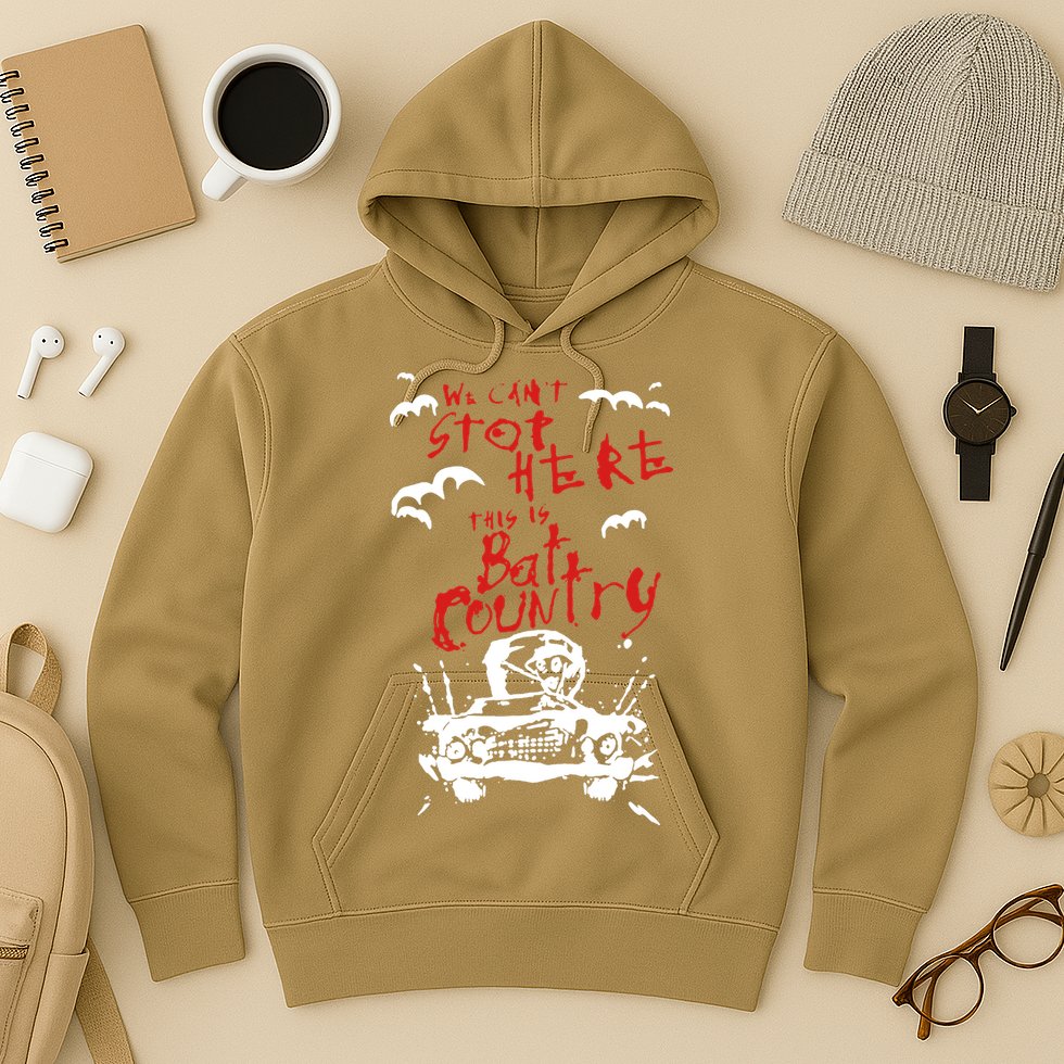 Birthday Present Fear And Loathing In Las Vegas Car Hoodie