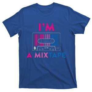 Bisexual Pride Flag Mixtape Women Gay Lesbian Lgbt T-Shirt