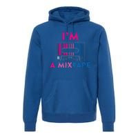 Bisexual Pride Flag Mixtape Women Gay Lesbian Lgbt Premium Hoodie