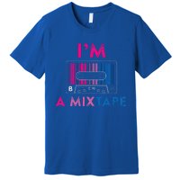 Bisexual Pride Flag Mixtape Women Gay Lesbian Lgbt Premium T-Shirt