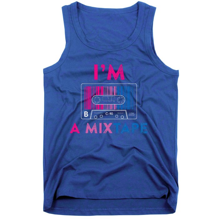 Bisexual Pride Flag Mixtape Women Gay Lesbian Lgbt Tank Top