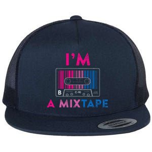 Bisexual Pride Flag Mixtape Women Gay Lesbian Lgbt Flat Bill Trucker Hat