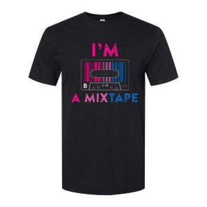 Bisexual Pride Flag Mixtape Women Gay Lesbian Lgbt Softstyle CVC T-Shirt