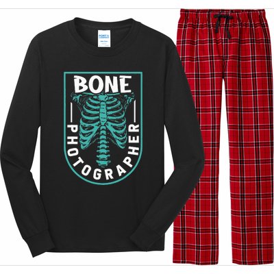 Bone Photographer Funny Radiology Technician Xray Long Sleeve Pajama Set