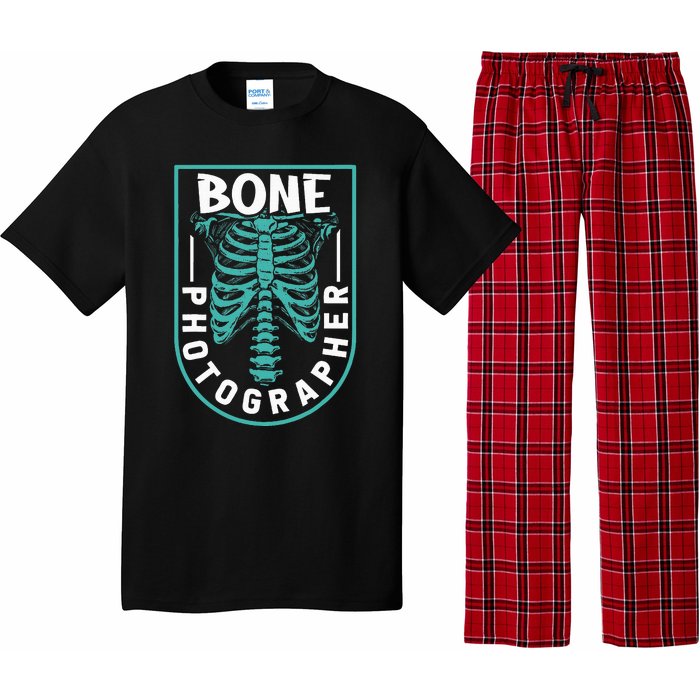 Bone Photographer Funny Radiology Technician Xray Pajama Set