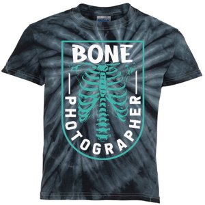 Bone Photographer Funny Radiology Technician Xray Kids Tie-Dye T-Shirt