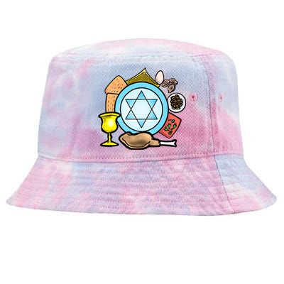 Blessed Passover Faith In God Holy Week Passover Blessings Gift Tie-Dyed Bucket Hat