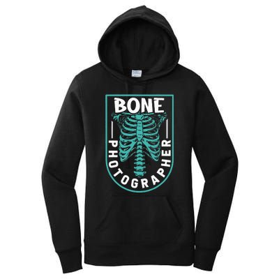 Bone Photographer Funny Radiology Technician XRay Women's Pullover Hoodie