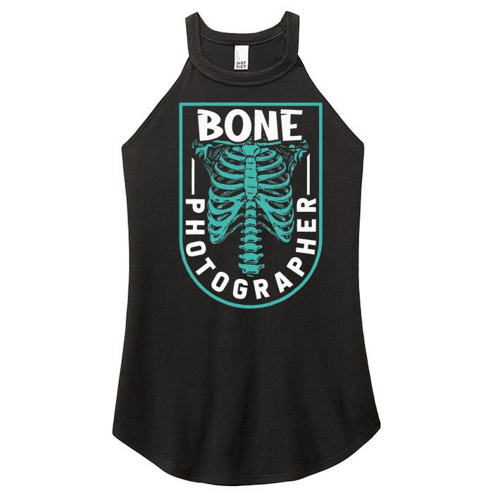 Bone Photographer Funny Radiology Technician XRay Women’s Perfect Tri Rocker Tank