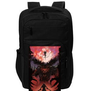 Bloodborne Poster Fan Art Impact Tech Backpack