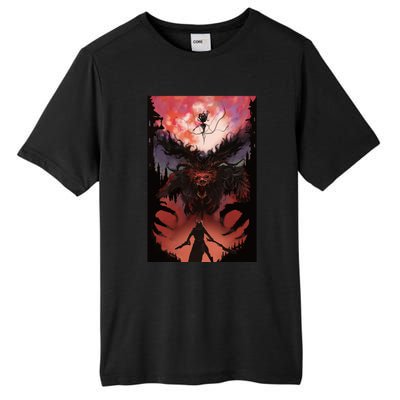 Bloodborne Poster Fan Art Tall Fusion ChromaSoft Performance T-Shirt