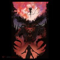 Bloodborne Poster Fan Art 16 in Basic Backpack
