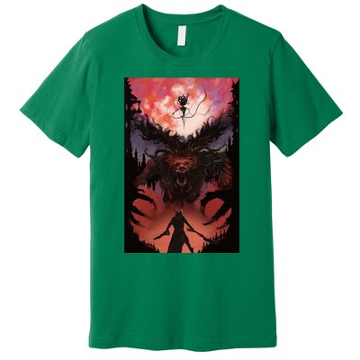 Bloodborne Poster Fan Art Premium T-Shirt