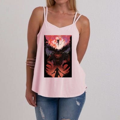 Bloodborne Poster Fan Art Women's Strappy Tank