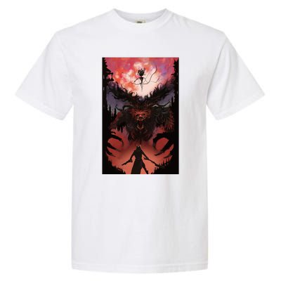 Bloodborne Poster Fan Art Garment-Dyed Heavyweight T-Shirt