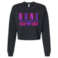 Bone Photographer Funny Skeleton XRay Tech Radiology Gift Cropped Pullover Crew