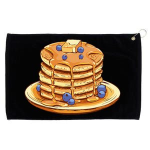 Blueberry Pancake Food Breakfast Sweets Grommeted Golf Towel