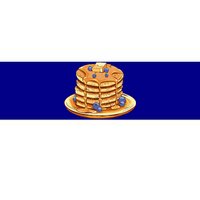 Blueberry Pancake Food Breakfast Sweets Bumper Sticker