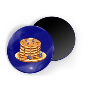 Blueberry Pancake Food Breakfast Sweets Magnet