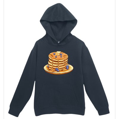 Blueberry Pancake Food Breakfast Sweets Urban Pullover Hoodie