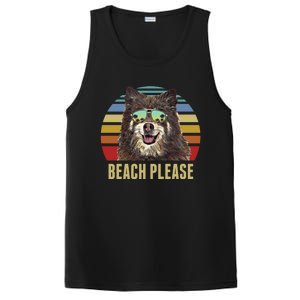 Beach Please Finnish Spitz Dog Funny Summer Gift PosiCharge Competitor Tank