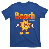 Beach Please Funny Summer Sunshine Pun Joke Gift T-Shirt