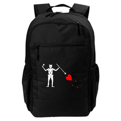 Blackbeard Pirate Flag Jolly Roger Skeleton Halloween Daily Commute Backpack