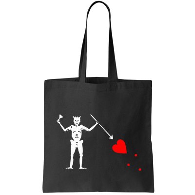 Blackbeard Pirate Flag Jolly Roger Skeleton Halloween Bag