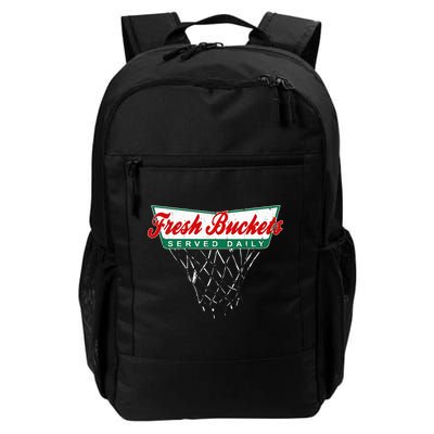 Basketball Player Fresh Buckets Served Daily Bball Backpack