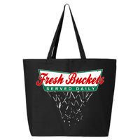 Basketball Player Fresh Buckets Served Daily Bball 25L Jumbo Tote