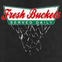 Basketball Player Fresh Buckets Served Daily Bball 25L Jumbo Tote