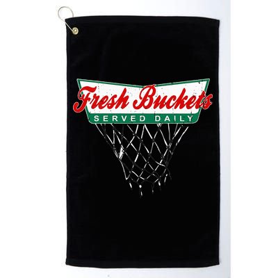 Basketball Player Fresh Buckets Served Daily Bball Golf Towel