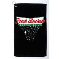 Basketball Player Fresh Buckets Served Daily Bball Golf Towel