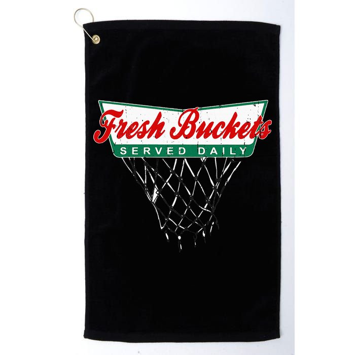 Basketball Player Fresh Buckets Served Daily Bball Golf Towel
