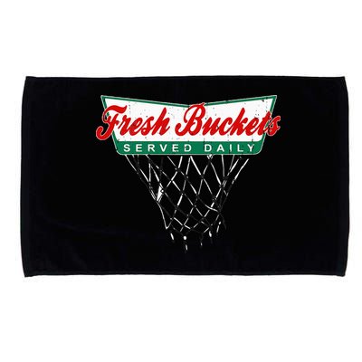 Basketball Player Fresh Buckets Served Daily Bball Microfiber Hand Towel