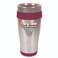 Basketball Player Fresh Buckets Served Daily Bball 16oz Travel Tumbler