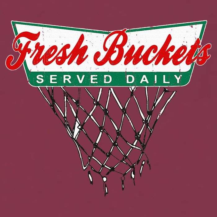 Basketball Player Fresh Buckets Served Daily Bball 16oz Travel Tumbler