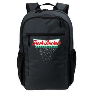 Basketball Player Fresh Buckets Served Daily Bball Daily Commute Backpack