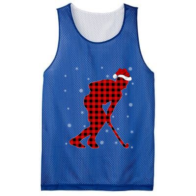 Buffalo Plaid Family Matching Field Hockey Christmas Pajama Gift Mesh Reversible Basketball Jersey Tank