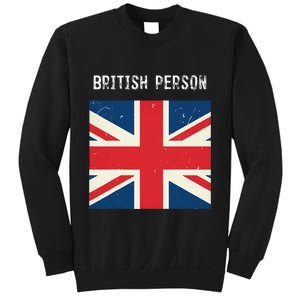 British Person funny Political Sweatshirt