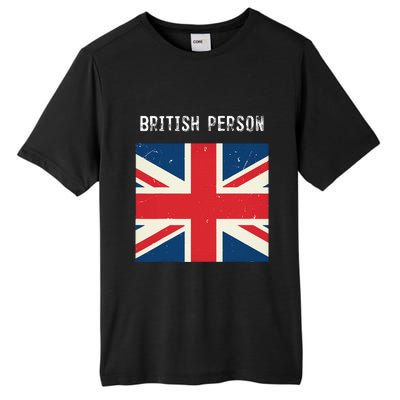 British Person funny Political Tall Fusion ChromaSoft Performance T-Shirt