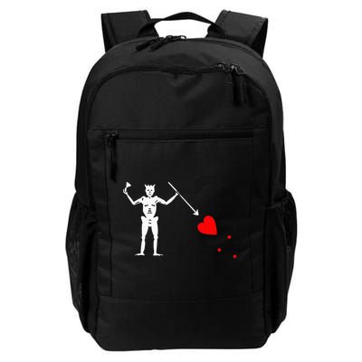 Blackbeard Pirate Flag Jolly Roger Skeleton Daily Commute Backpack