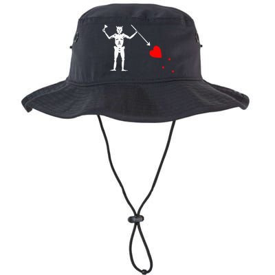 Blackbeard Pirate Flag Jolly Roger Skeleton Bucket Hat